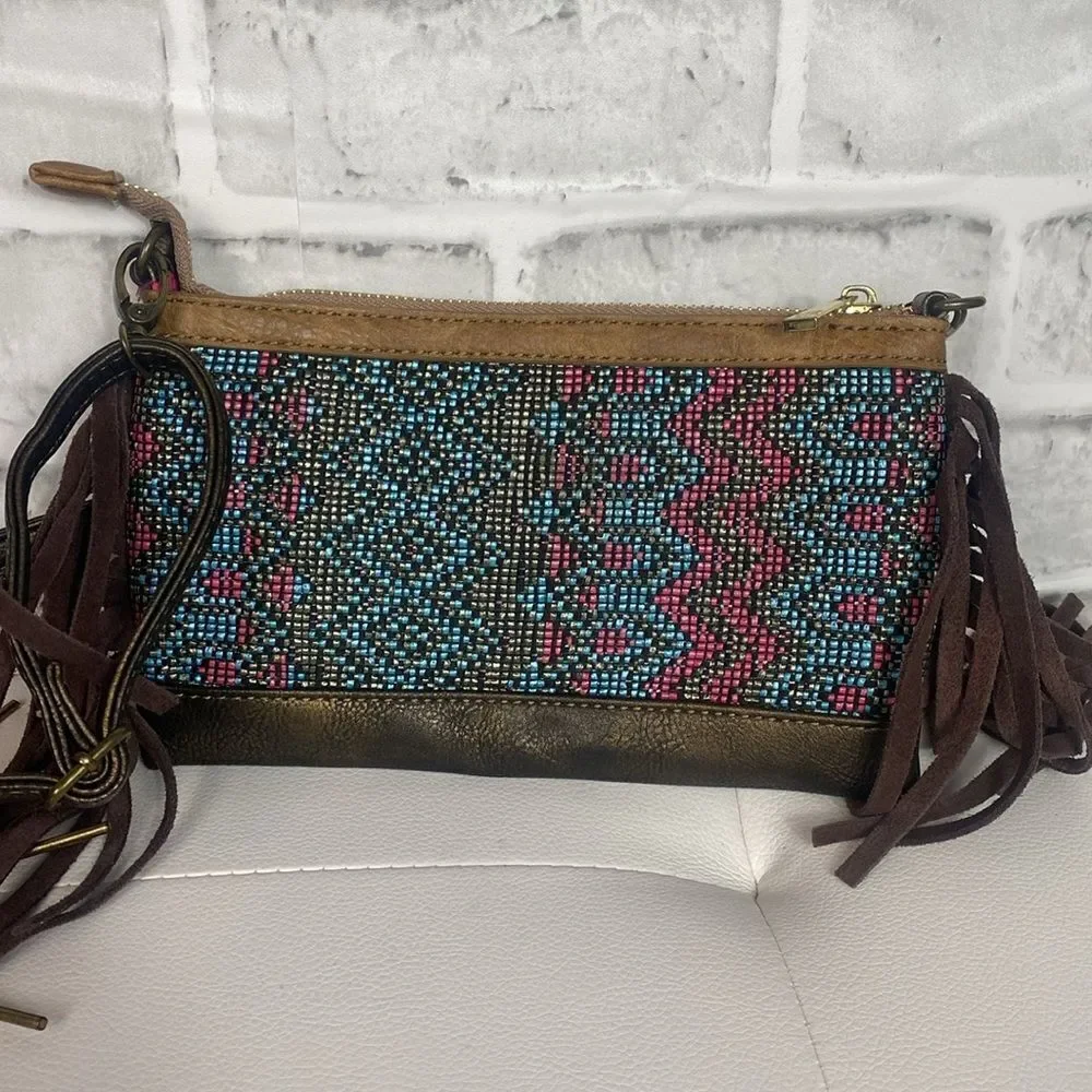 Catchfly Fringe Crossbody Bag